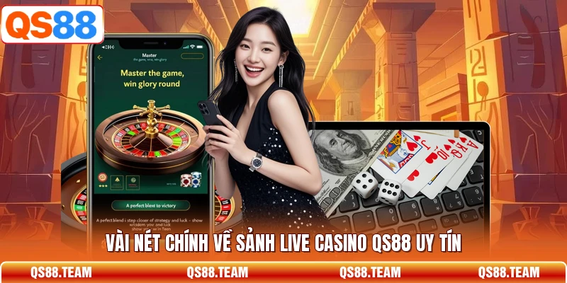 Tổng quan giao diện và các trò chơi thường xuất hiện trong sảnh Casino Live